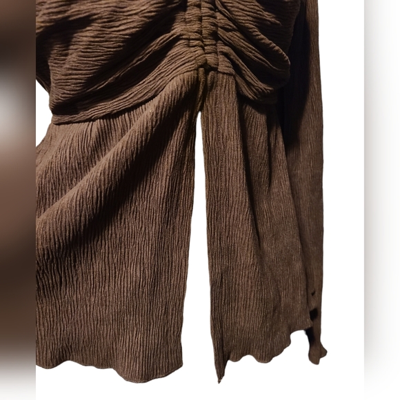 NWT Moon River size M brown top - Picture 3 of 11